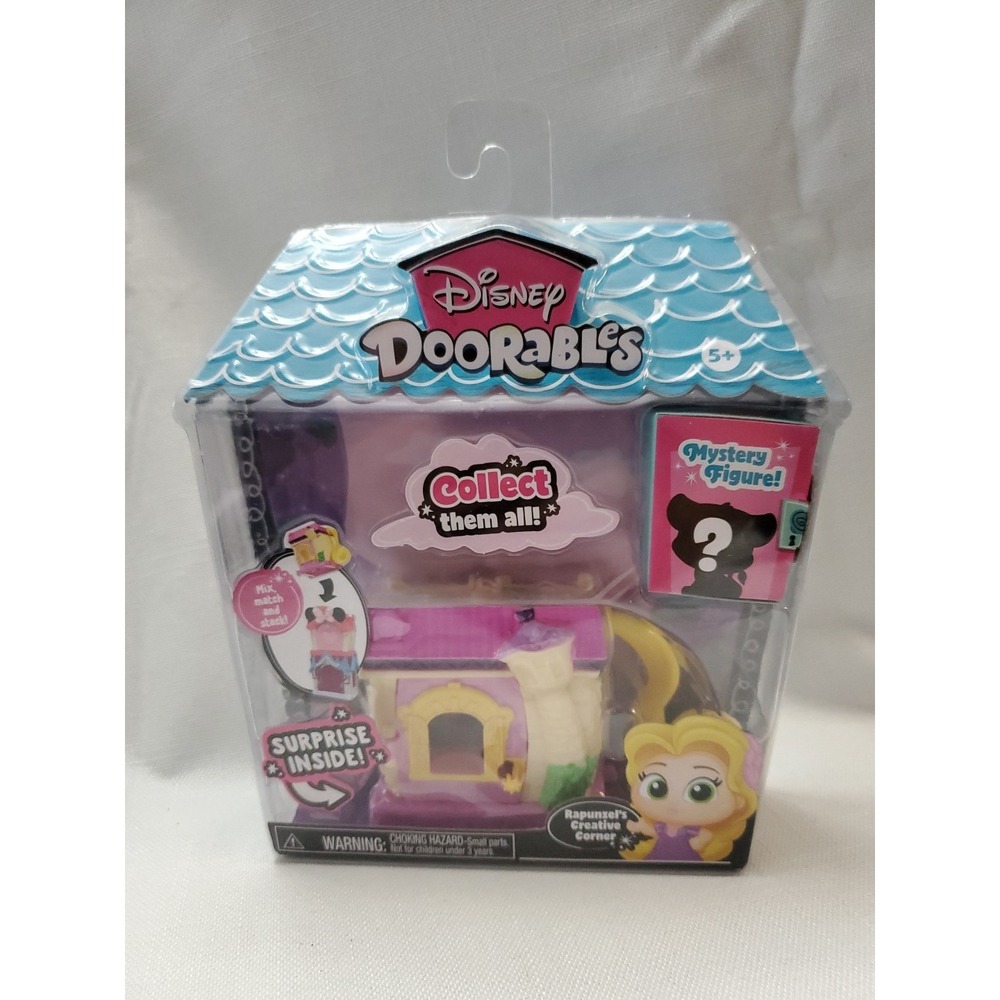 Disney Doorables Mystery Figure Playset - Blue and Purple